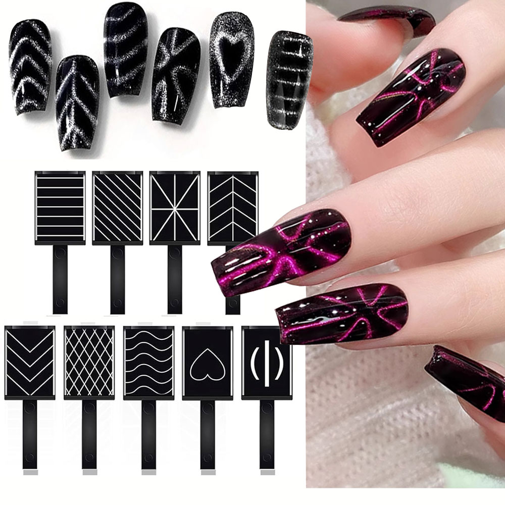 Nail Gel Polish Set - 4/5 adet Jel Oje Kedi Gözü