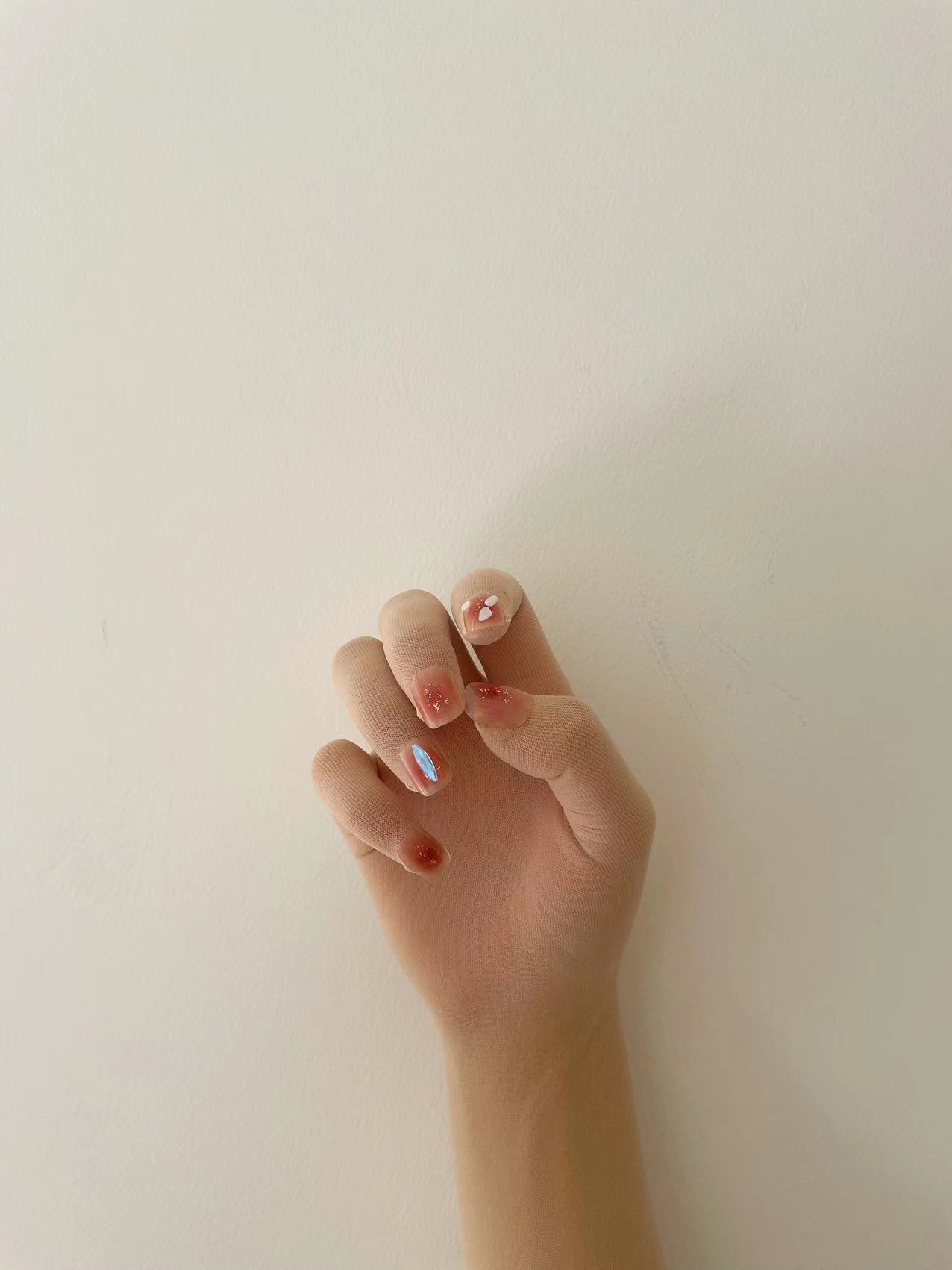 Nail Art Queen - 1 çift Akşam Yemeği ince nefes
