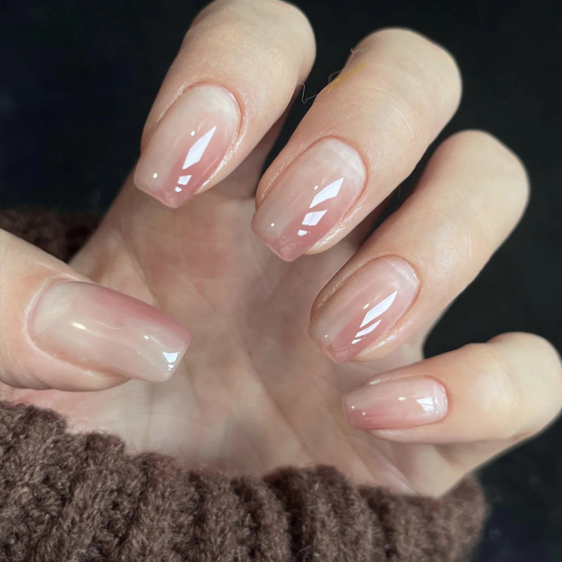 24 Adet Basit Kısa Degrade Nai - Nail Art Simple Elegant incelemesi ve fiyatı