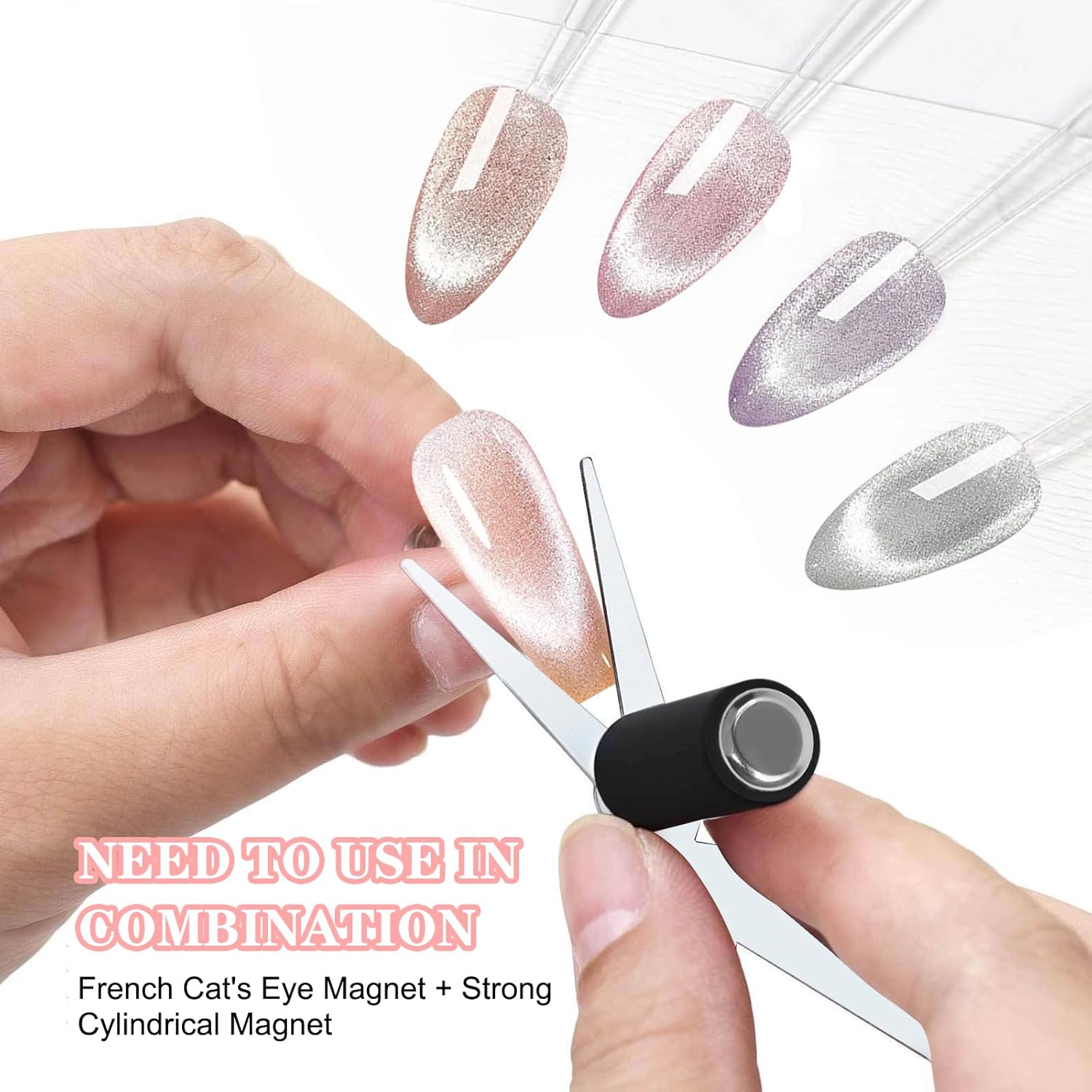 3D Kedi Gözü Mıknatıs Çift Baş - Nail Gel Polish Set incelemesi ve fiyatı