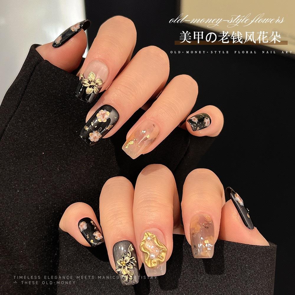 50 adet 3D Eski Para Tarzı Çiç - Nail Art Old Money incelemesi ve fiyatı