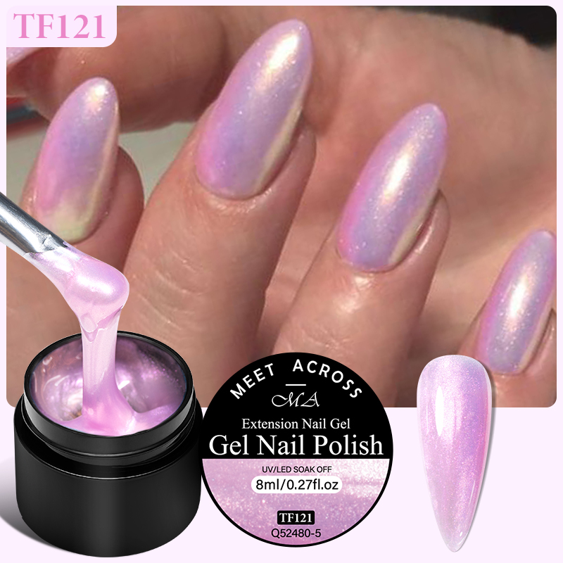 MEET ACROSS 8 ml Aurora Uzatma - Nail Art Violet incelemesi ve fiyatı