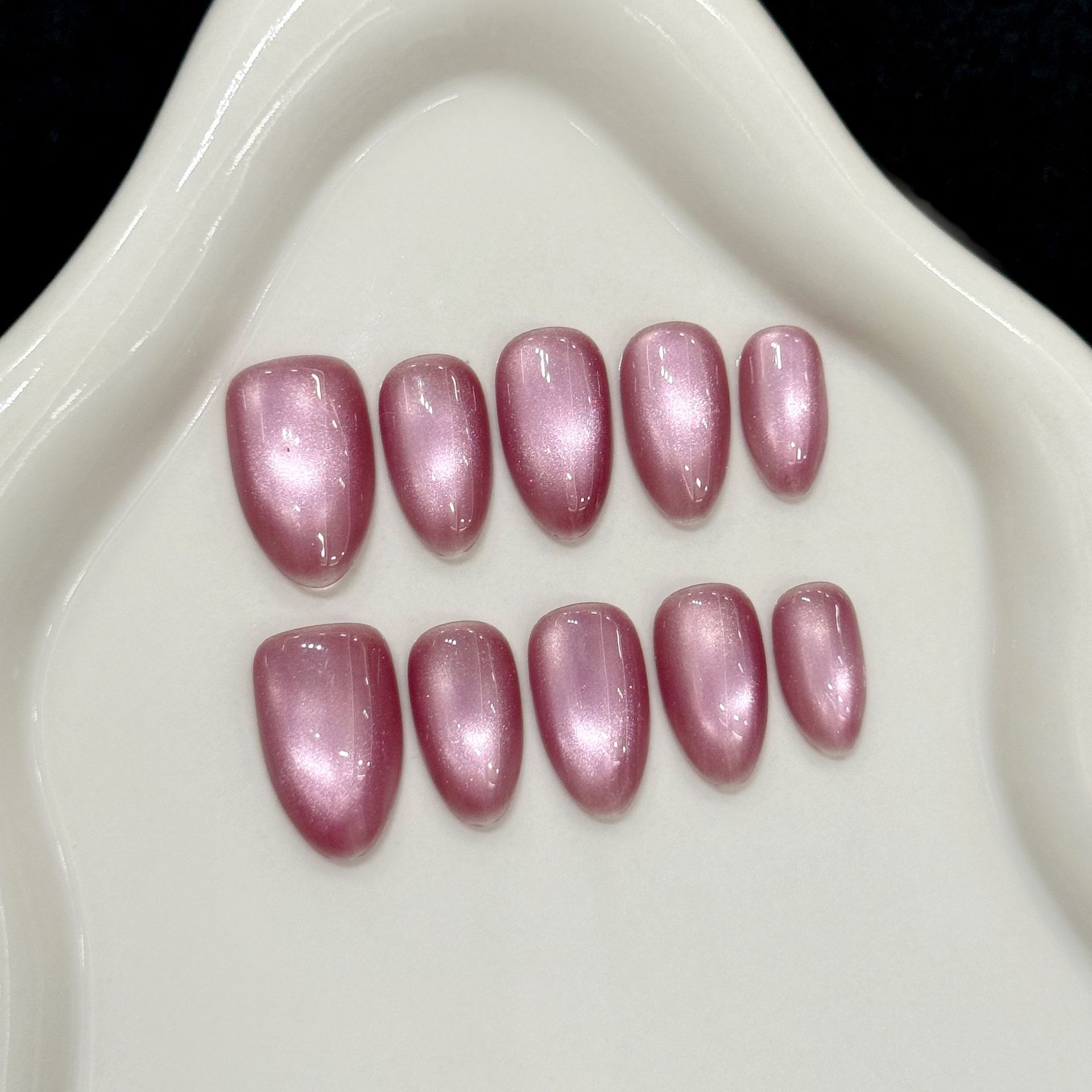 10 adet Saf El Preslenmiş Kısa - Nail Art Simple Elegant incelemesi ve fiyatı