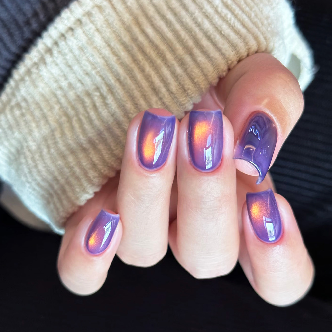 1-10 adet WS Sonbahar Kış Ambe - Nail Art Violet incelemesi ve fiyatı