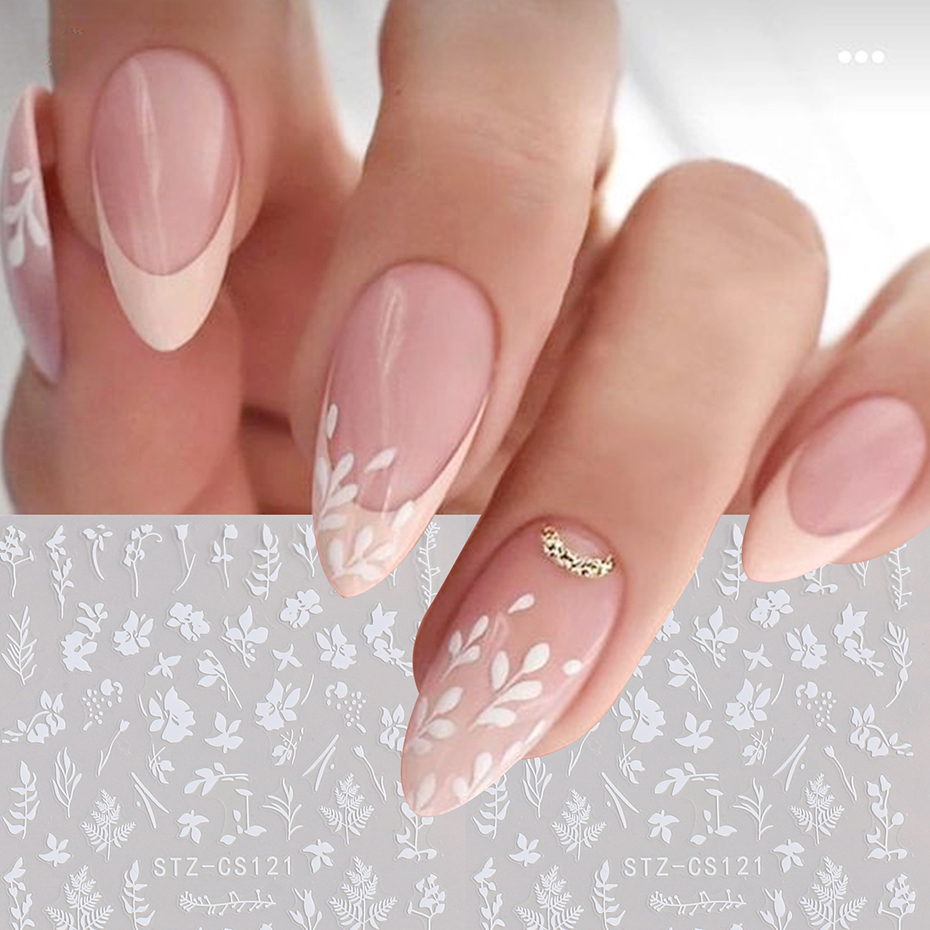 2 adet 3D Basit Çiçek Yaprak T - Nail Art Simple Elegant incelemesi ve fiyatı
