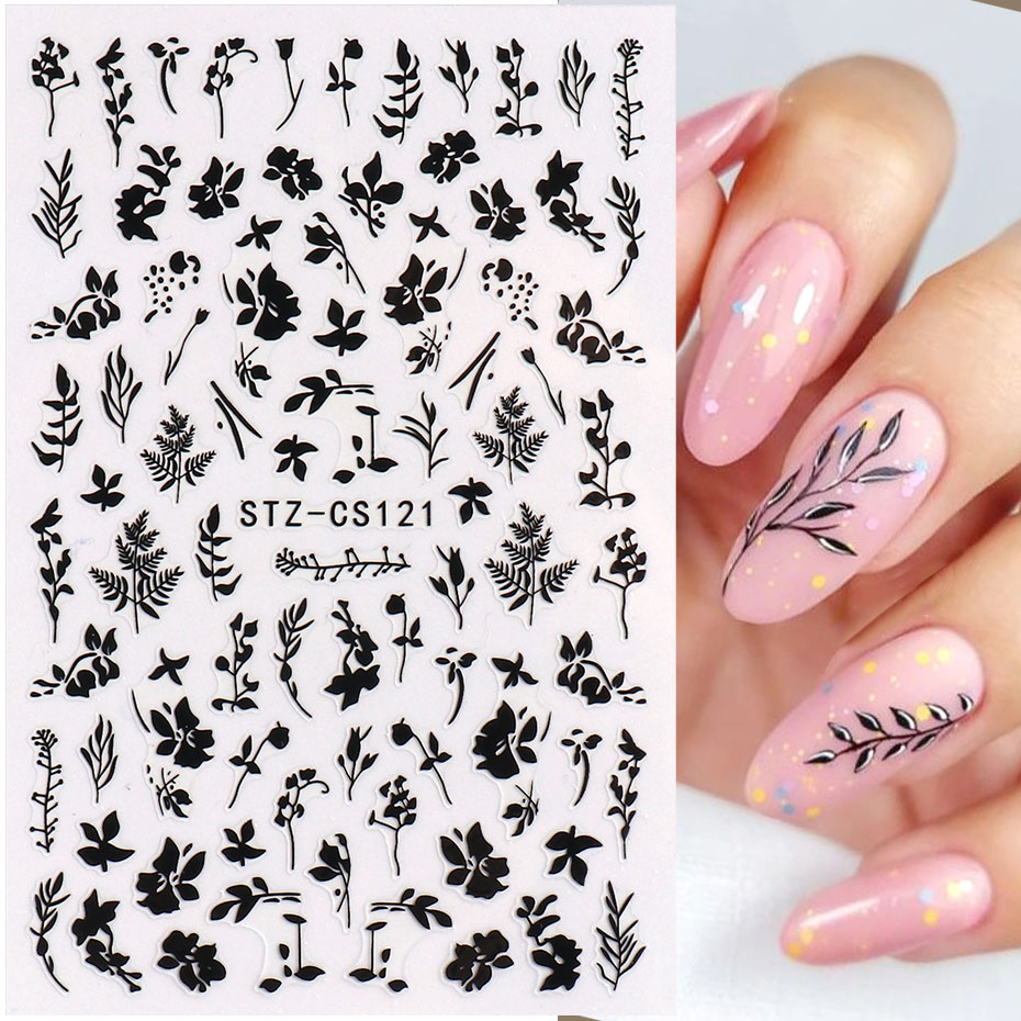 2 adet 3D Basit Çiçek Yaprak T - Nail Art Simple Elegant incelemesi ve fiyatı