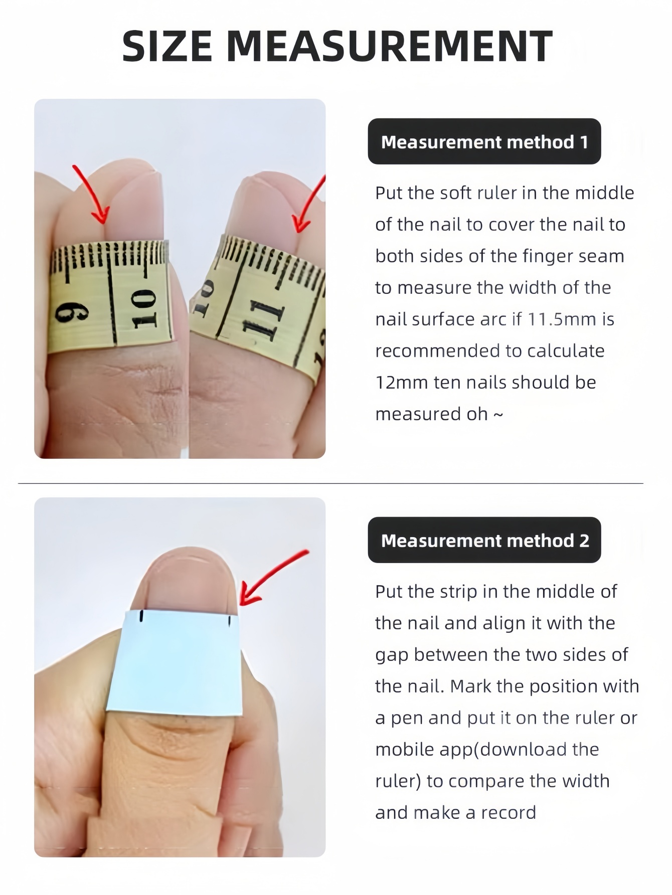 10 Parça Uzun Trapez Şekilli T - Nail Art Simple Elegant incelemesi ve fiyatı