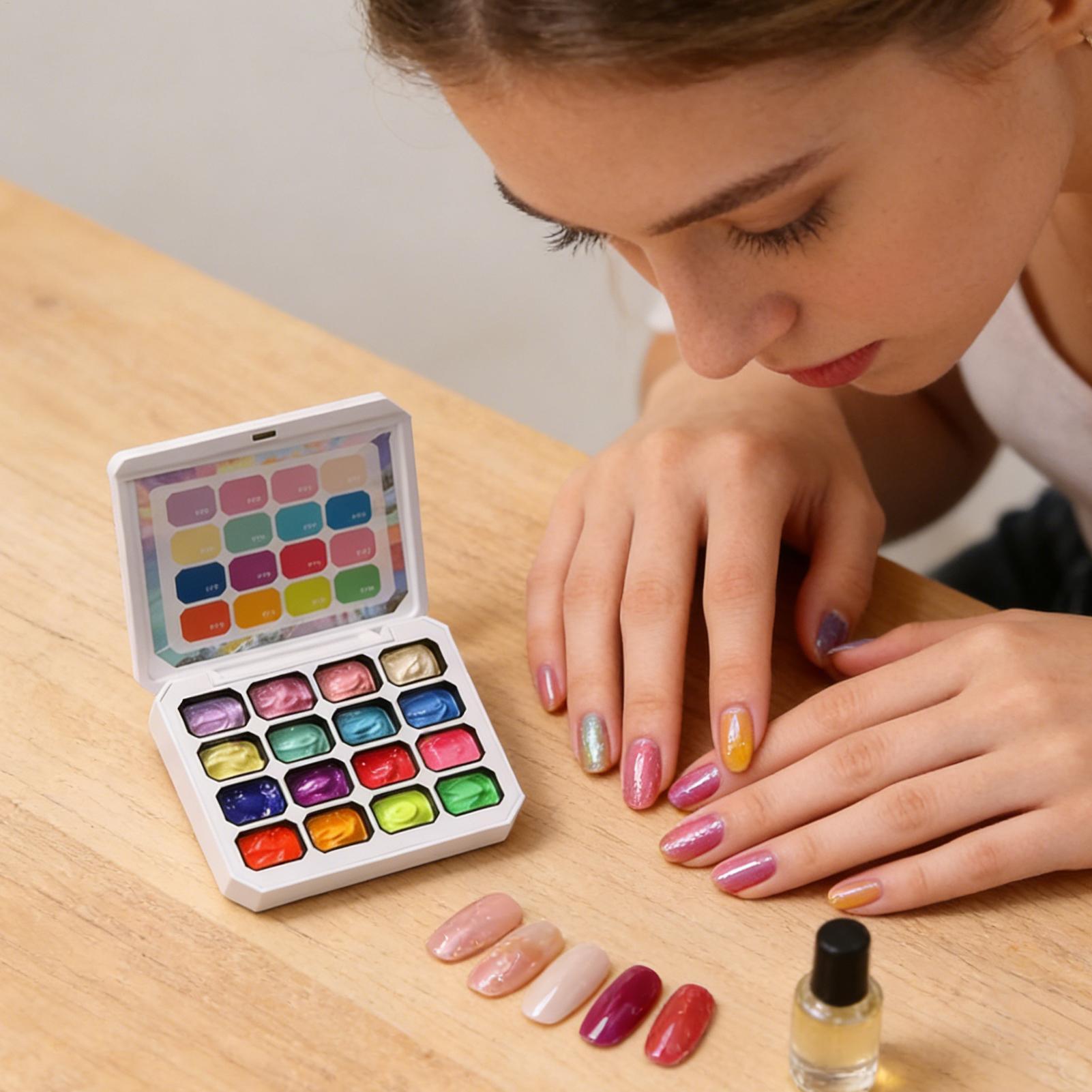 Jel Oje Seti 16 Renk UV LED Je - Nail Gel Polish Set incelemesi ve fiyatı