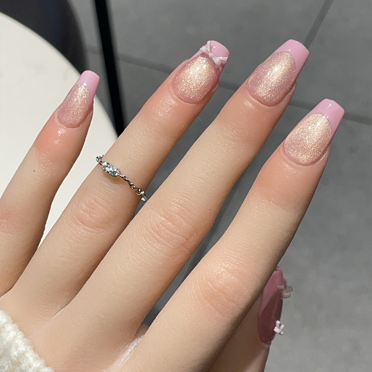 10 adet Kısa Trapez El Yapımı  - Nail Art Simple Elegant incelemesi ve fiyatı