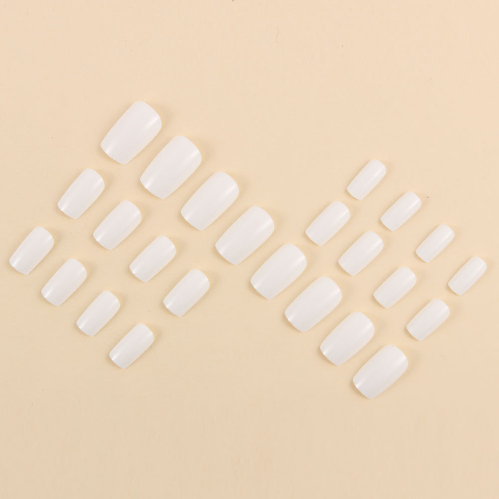 24 Adet Kısa Kare Takma Tırnak - Nail Art Simple Elegant incelemesi ve fiyatı
