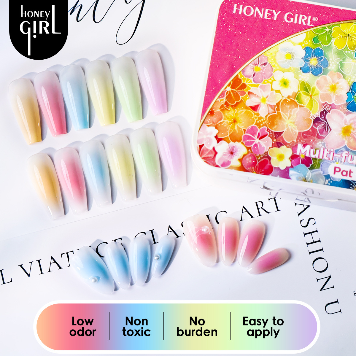 6 Renkli Hava Yastıklı Patting - Nail Gel Polish Set incelemesi ve fiyatı