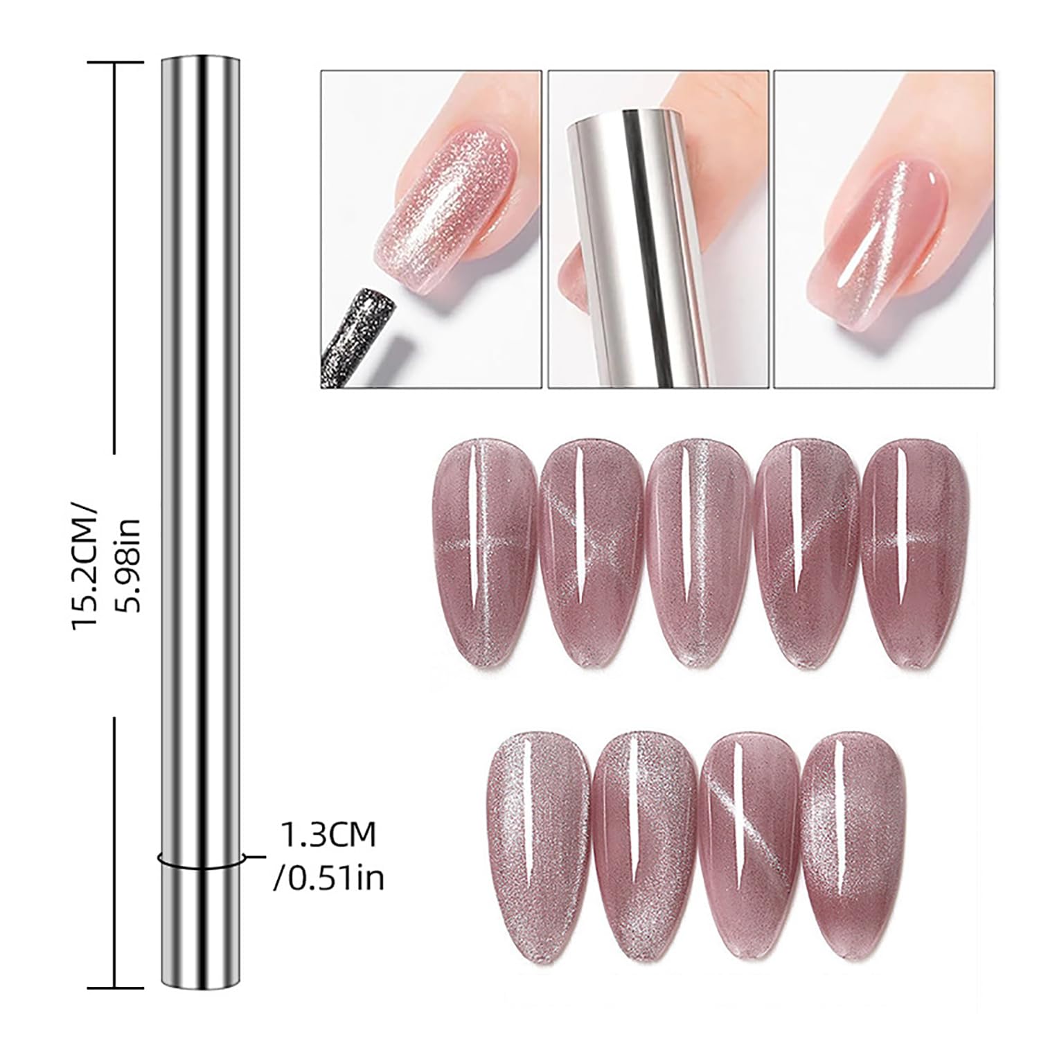 10 Adet Kedi Gözü Mıknatıs Set - Nail Gel Polish Set incelemesi ve fiyatı