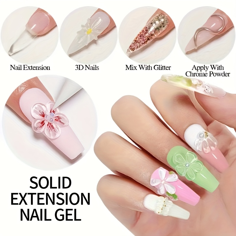 100g Şeffaf Yapışmaz El Uzatma - Nail Gel Polish Set incelemesi ve fiyatı