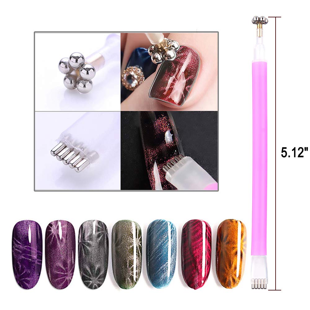 YIKOOLIN 3D Kedi Gözü Mıknatıs - Nail Gel Polish Set incelemesi ve fiyatı