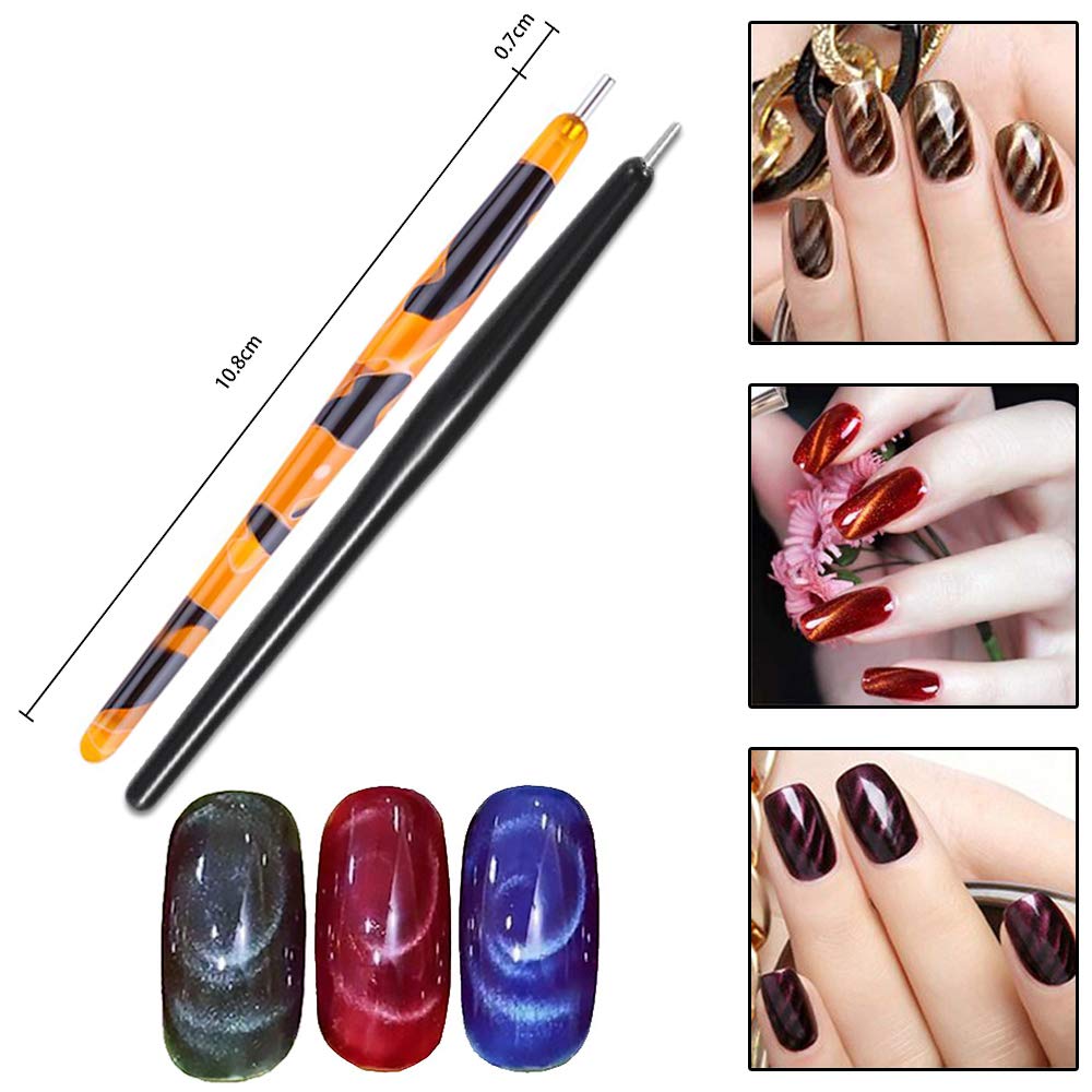 YIKOOLIN 3D Kedi Gözü Mıknatıs - Nail Gel Polish Set incelemesi ve fiyatı