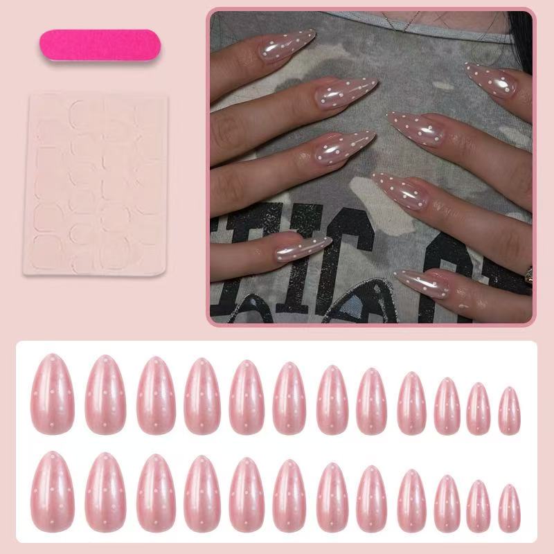 24 adet parlak ten rengi beyaz - Nail Art Simple Elegant incelemesi ve fiyatı
