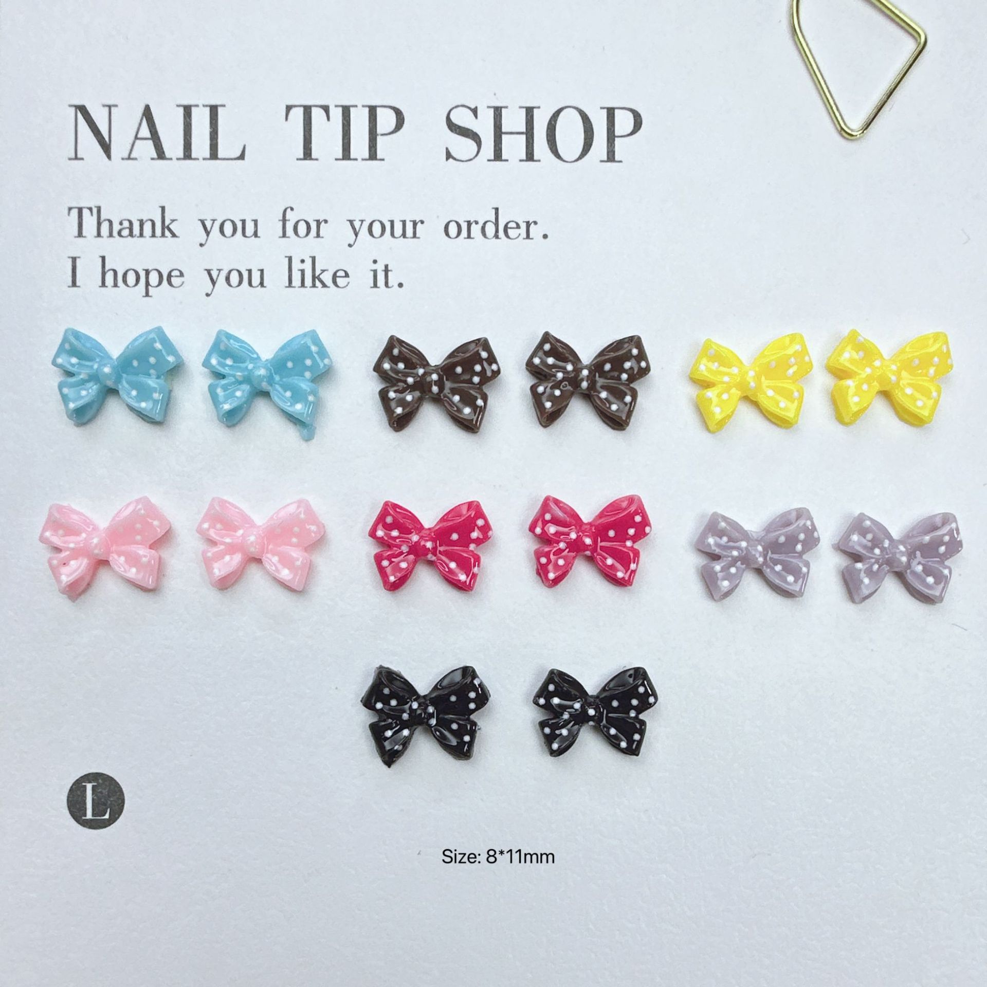 100 Adet/Paket 8×11MM Prenses  - Nail Art Queen incelemesi ve fiyatı
