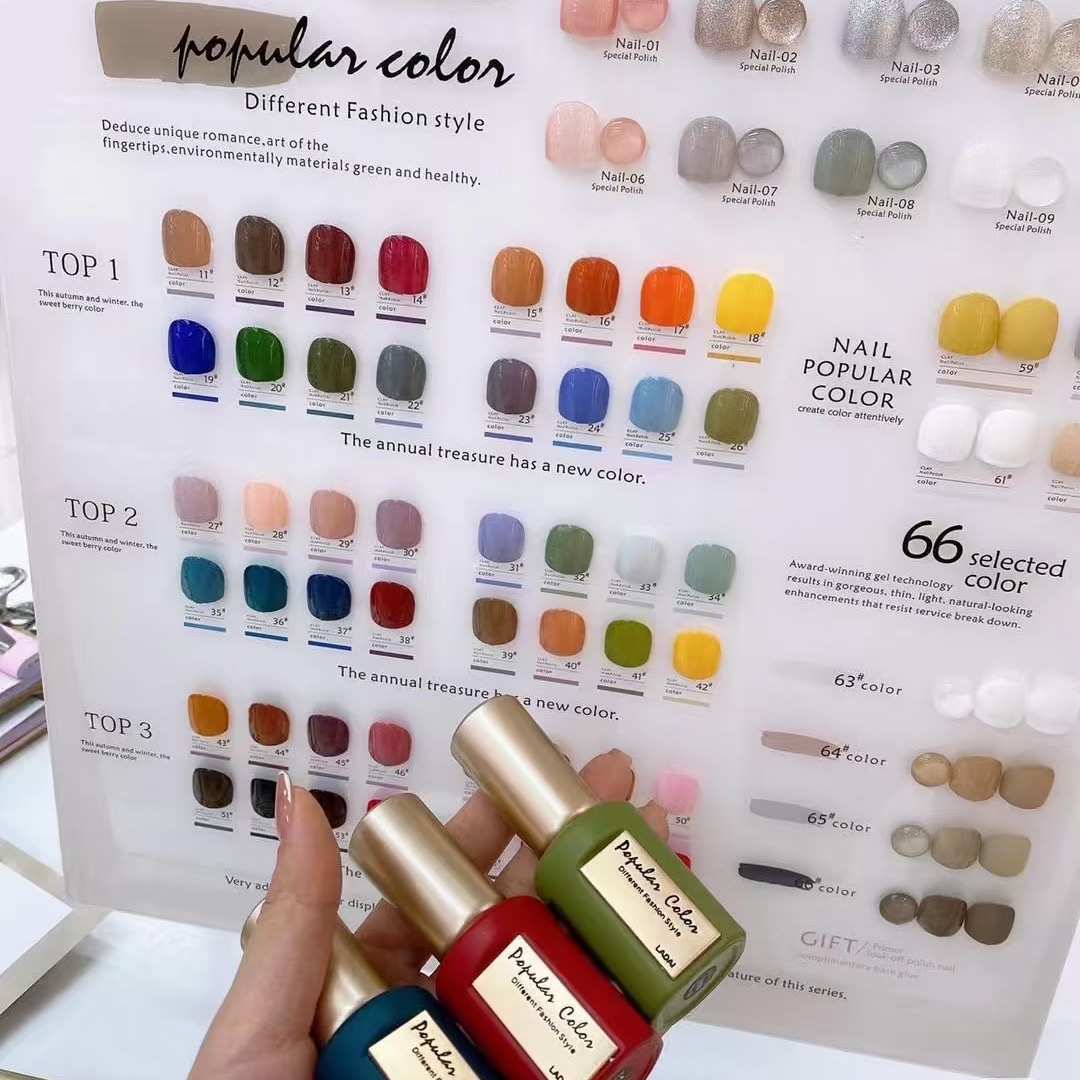 LADAI 66 Renk Yeni Trend Topta - Nail Gel Polish Set incelemesi ve fiyatı
