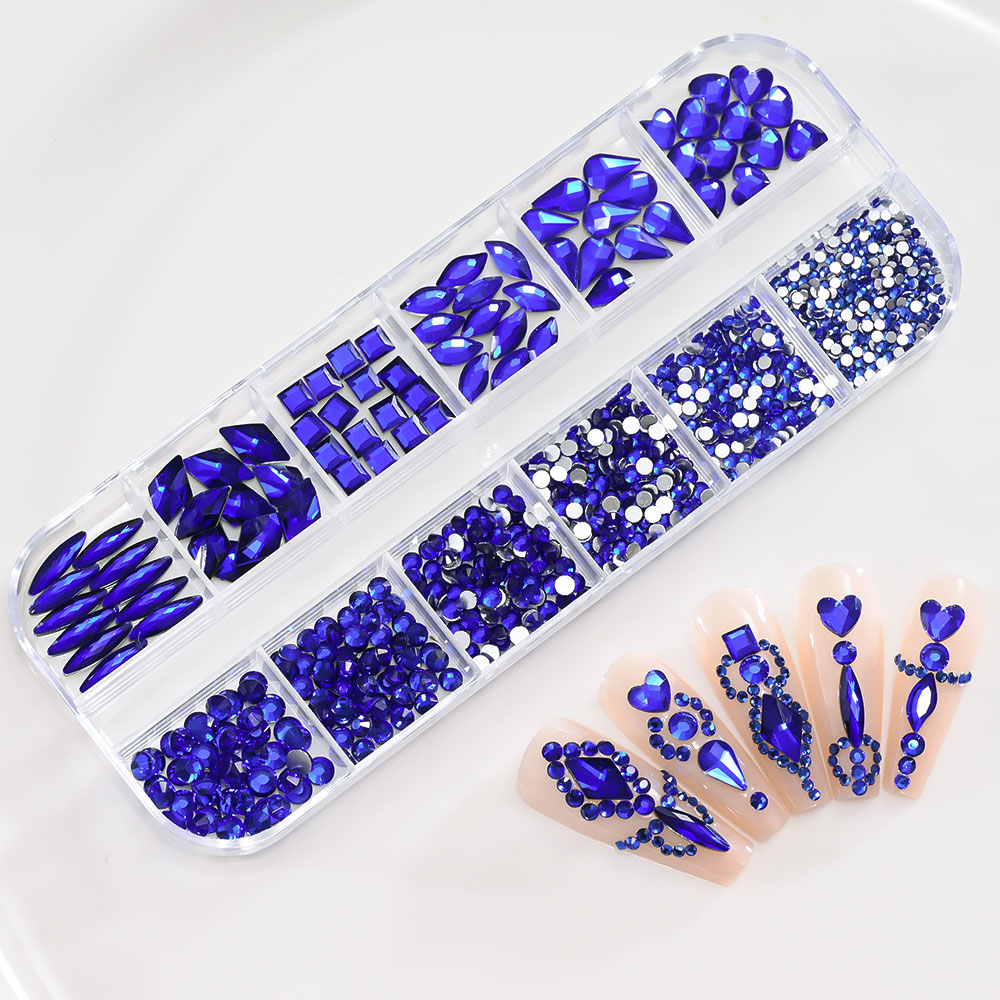 1 kutu Kraliyet Mavi Nail Art  - Nail Art Queen incelemesi ve fiyatı