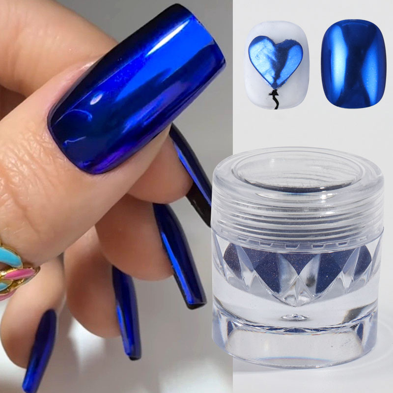 Kraliyet Mavisi Krom Ayna Toz  - Nail Art Queen incelemesi ve fiyatı