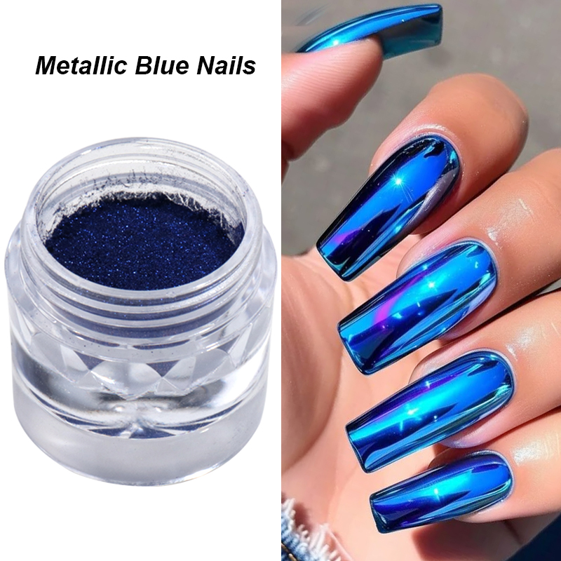 Kraliyet Mavisi Krom Ayna Toz  - Nail Art Queen incelemesi ve fiyatı